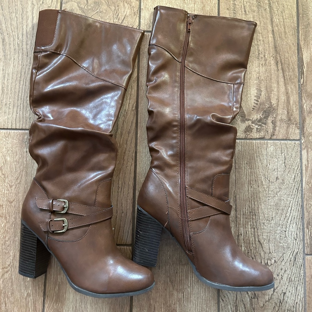 Brown boots